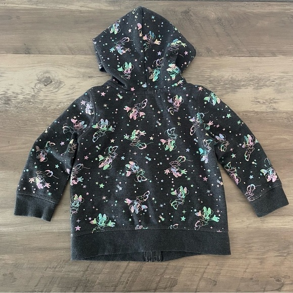 Disney Jumping Beans Softest Fleece Minnie Mouse Hoodie - Picture 5 of 5